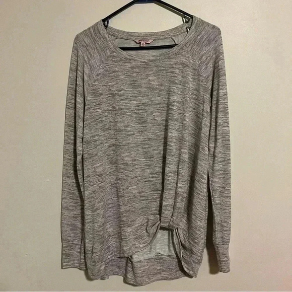Juicy Couture XL Soft Long Sleeve Front Tie Knot - Picture 1 of 5